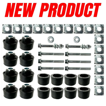 Body Mounts and Hardware Set - Coupe