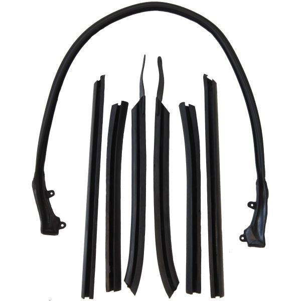 Convertible Roof Rail Weatherstrip Set