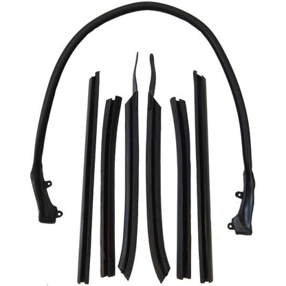 Convertible Roof Rail Weatherstrip Set