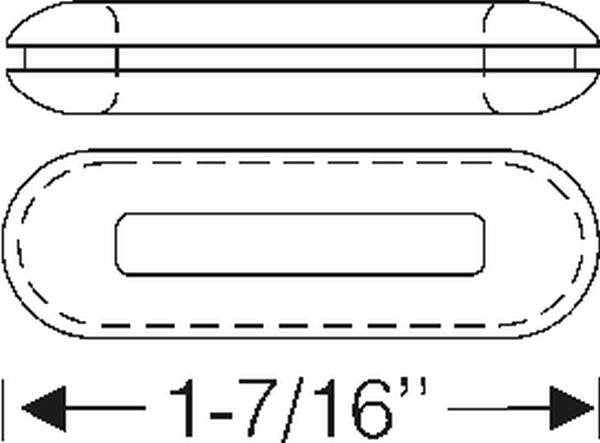 Glovebox Door Check Grommet