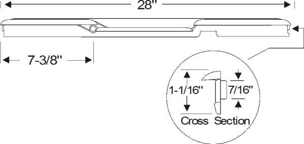 Front Door Vent Window Weatherstrips