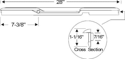 Front Door Vent Window Weatherstrips