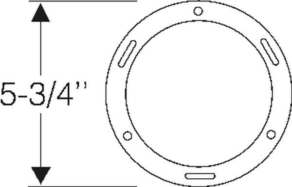 Fog light gasket