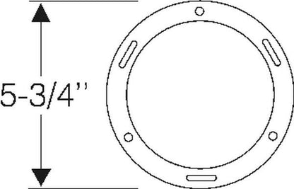 Fog light gasket