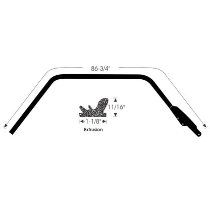 Hardtop Roof Rail Weatherstrips