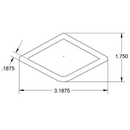 Parking light lens gaskets