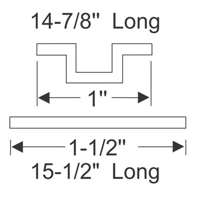 Windshield Division Bar Gasket