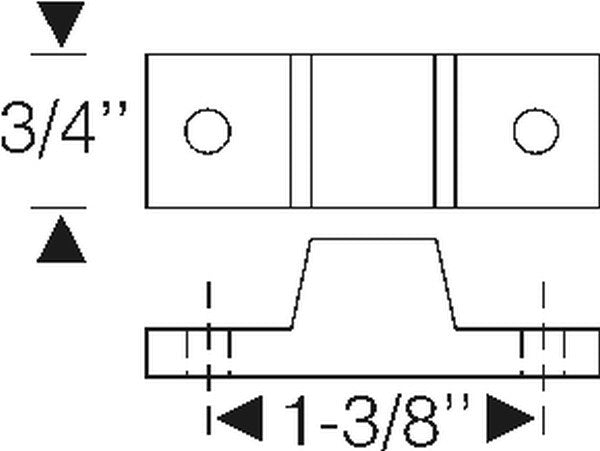 Clutch Pedal Bumper - Under Floorboard