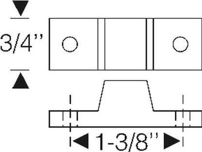 Clutch Pedal Bumper - Under Floorboard