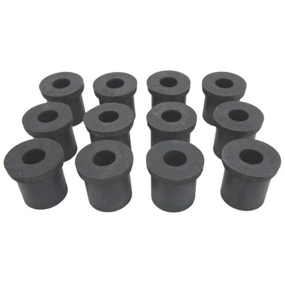 Rear Leaf Spring Eye and Shackle Bushing Set