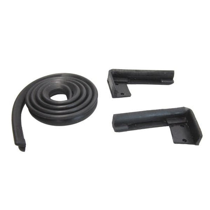 Windshield weatherstrip
