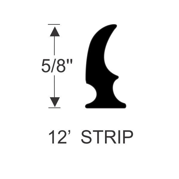 Swing-Out Windshield Weatherstrip