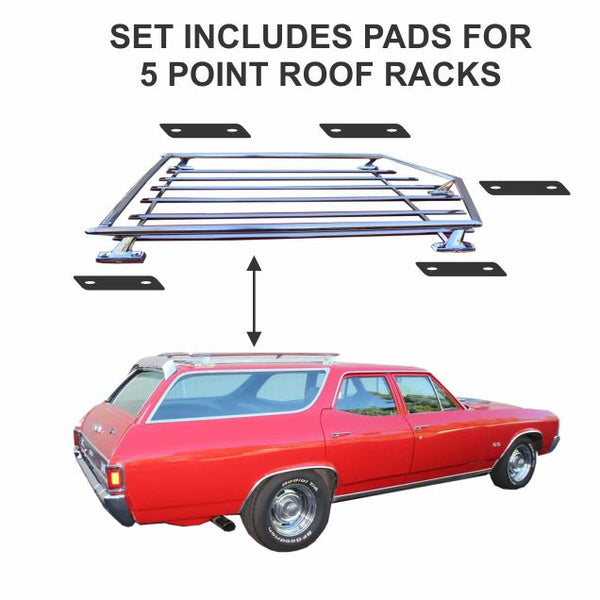 Roof Luggage Rack Pads