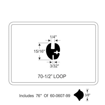 Stationary Window Gasket Set