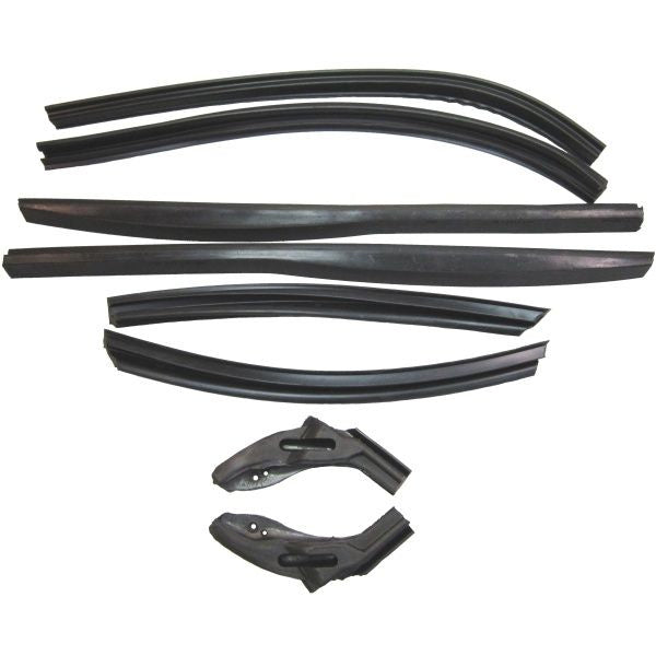 Convertible Roof Rail Weatherstrip Set