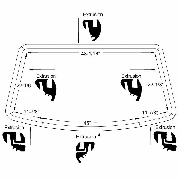 Windshield Gasket