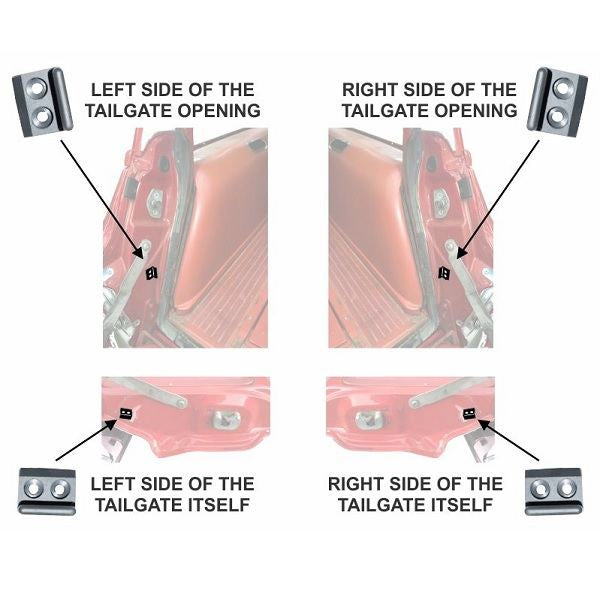 Tailgate Bumper Set