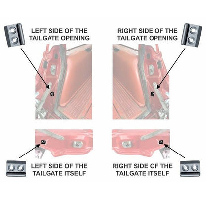 Tailgate Bumper Set