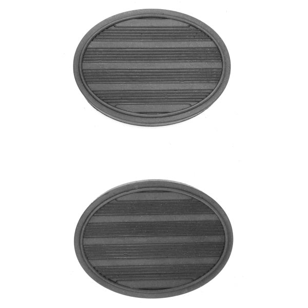 Brake and Clutch Pedal Pads - Black