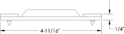 Radiator mounting pad