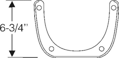 Rear Spare Wheel Carrier Pad