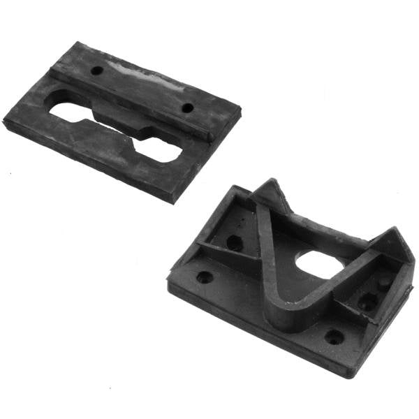 Detachable center post pad