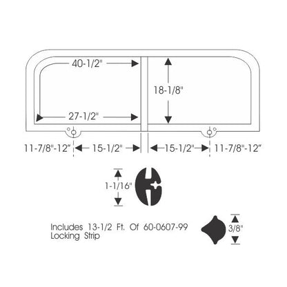 Windshield Gasket Set