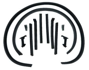 Convertible Roof Rail Weatherstrip Set