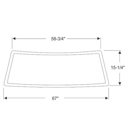 Rear Window Gasket