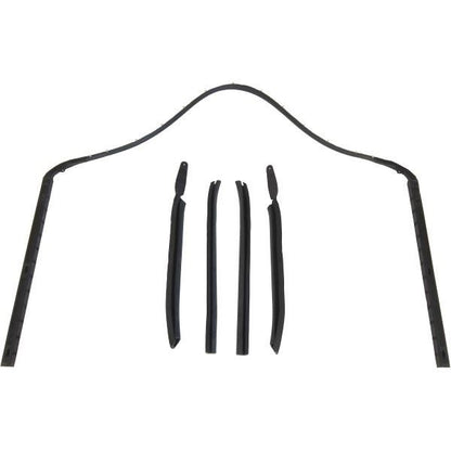Convertible Roof Rail Weatherstrip Set