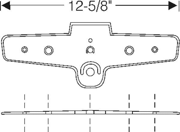 License Light Mounting Pad