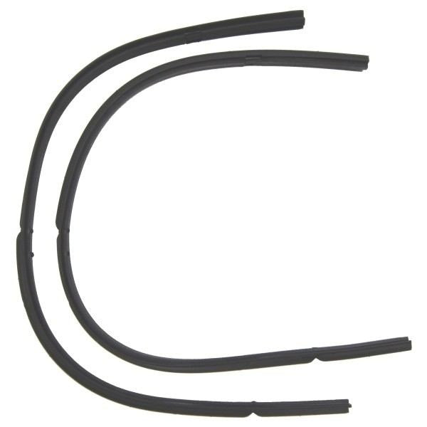 Rear quarter vent weatherstrip
