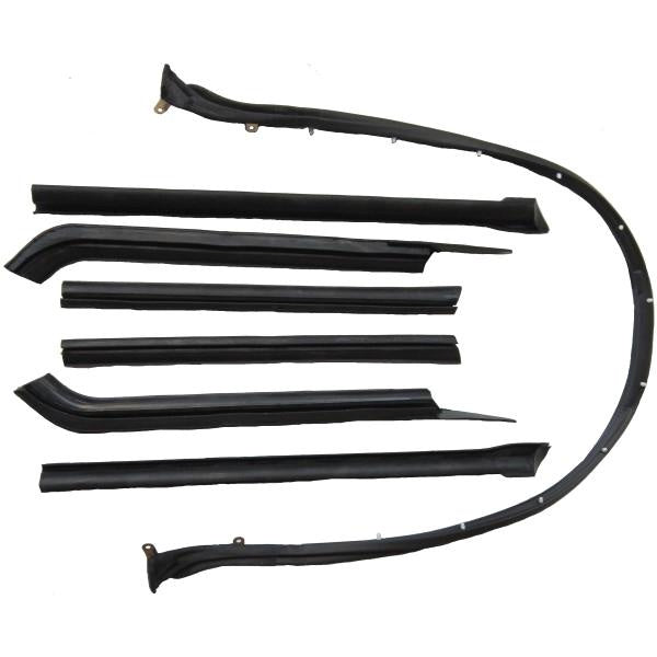Convertible Roof Rail Weatherstrip Set