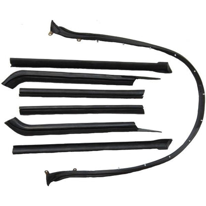 Convertible Roof Rail Weatherstrip Set