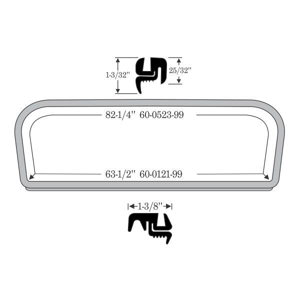 Rear Window Gasket