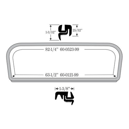 Rear Window Gasket