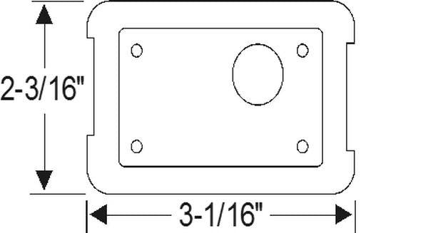Detachable Center Post Pad