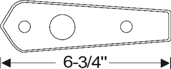 Trunk Handle Mounting Pad