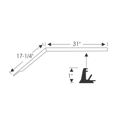 Hardtop Roof Rail Weatherstrips