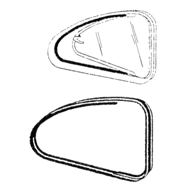 Rear Quarter Window Weatherstrips