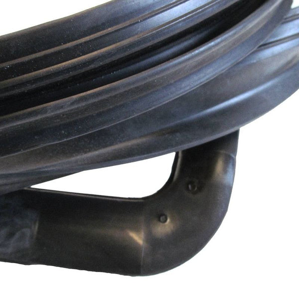 Windshield Gasket with Groove