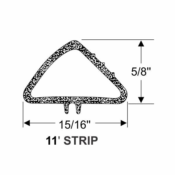 Engine Top Cover Weatherstrip