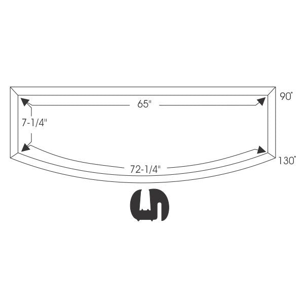 Rear Window Gasket