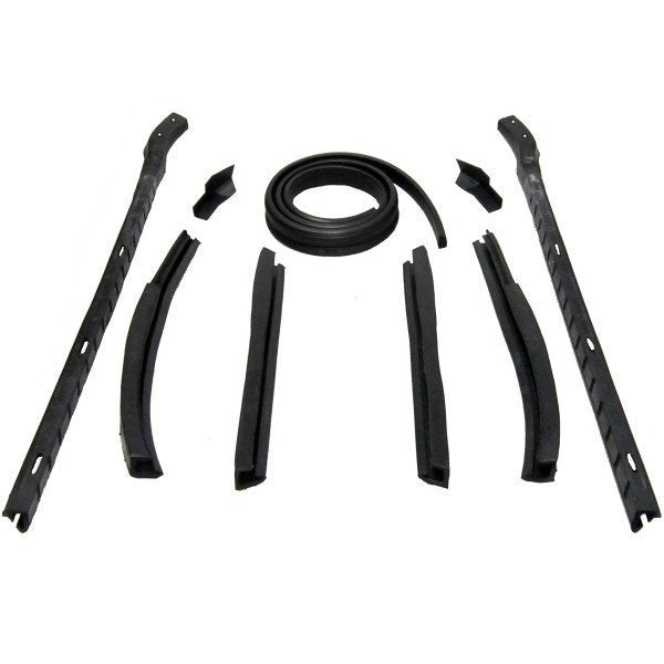 Convertible Roof Rail Weatherstrip Set