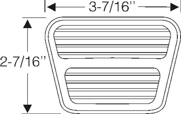 Brake Pedal Pad