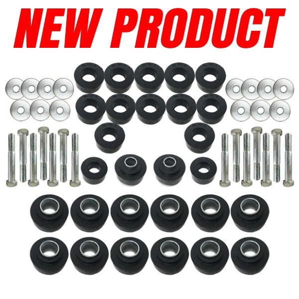 Body Mounts and Hardware Set - Convertible