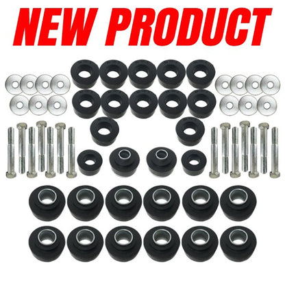 Body Mounts and Hardware Set - Convertible