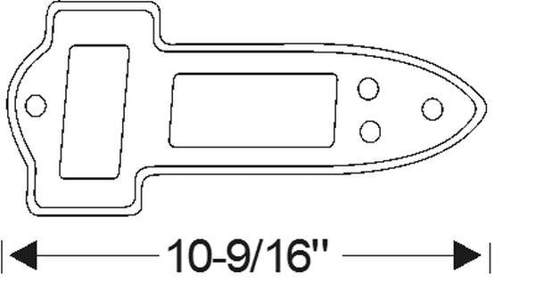 Taillight Mounting Pad