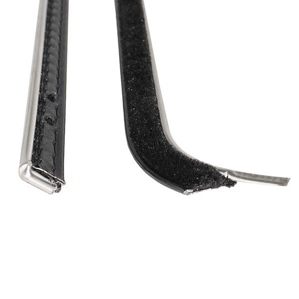 Window Felt Beltline Weatherstrips and Run Channel - Vent Window Delete