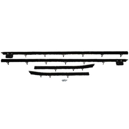 Window Felt Outer Beltline Weatherstrips